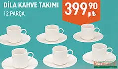 DİLA KAHVE TAKIMI 12 PARÇA DİLA KAHVE TAKIMI 12 PARÇA